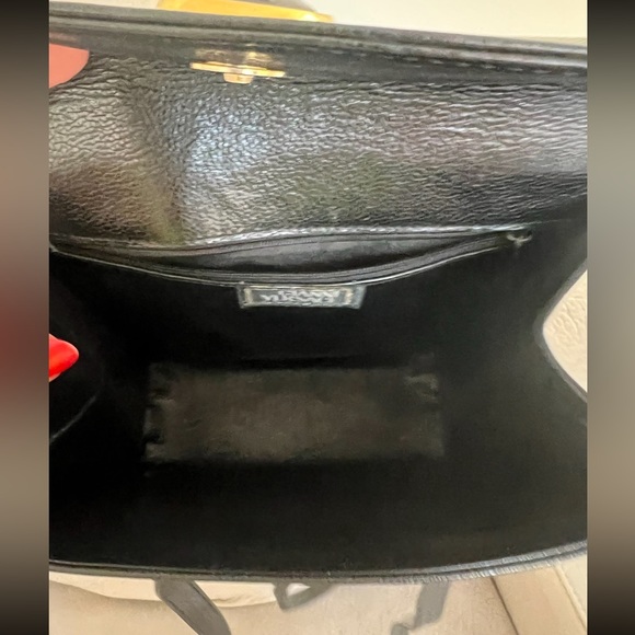 VERSACE Pebbled Leather Shoulder Bag - Picture 7 of 7